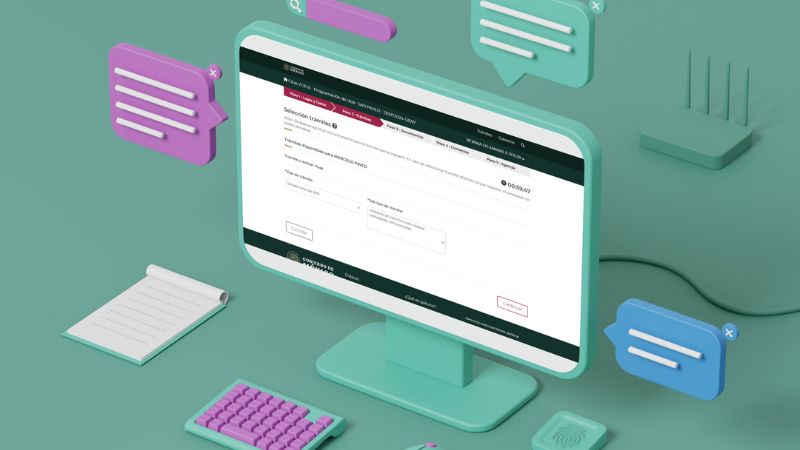 Agendamento Visto Mexicano - Passo 5</li>
