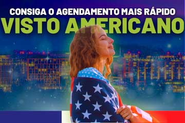 Agendamento rápido de visto americano