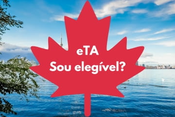 Autorização eletrônica para o Canadá (eTA)