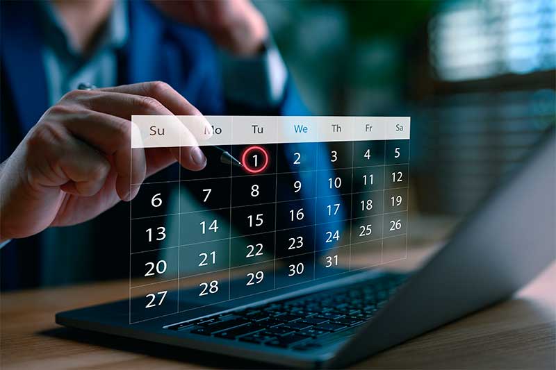 A importância do agendamento antecipado
