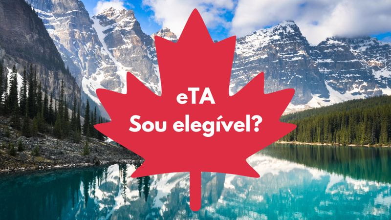 Autorização eletrônica para o Canadá (eTA)