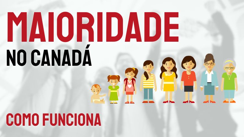 Maioridade no Canadá, como funciona?