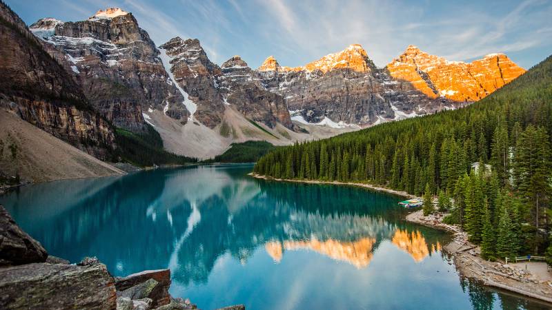 Moraine lake
