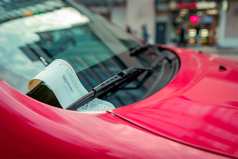 Multa de trânsito no Canadá
