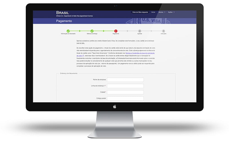 Tela 5 - Cartão de Crédito
