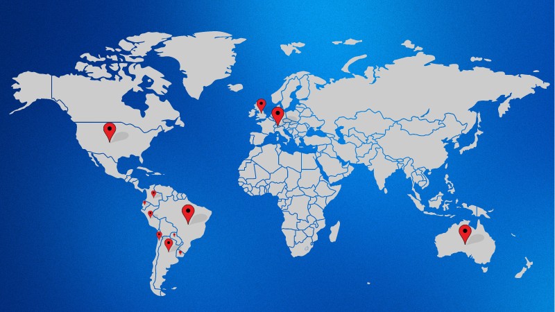 Países elegíveis ao eTA-IL
