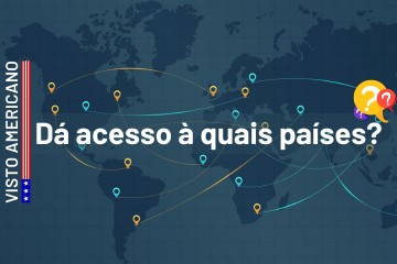 Com o visto americano posso entrar em quais países?