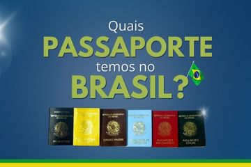Quais são os tipos de passaportes emitidos no Brasil?