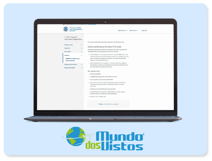 Additional evidence you want to provide
