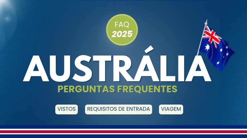 Visto para Austrália: dúvidas, valores e prazos