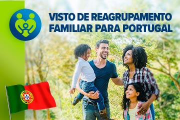 Visto de reagrupamento familiar para Portugal
