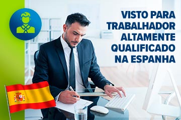 Visto para trabalhador altamente qualificado na Espanha
