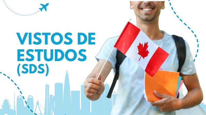 Visto de estudos SDS para o Canadá