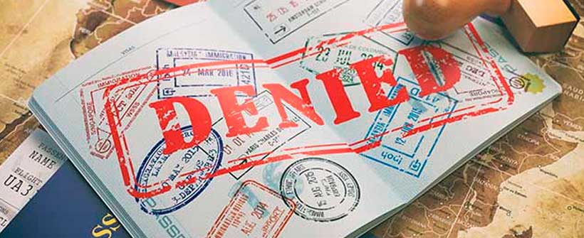 5 principais motivos para negativas de um visto americano 5 principais motivos para negativas de um visto americano